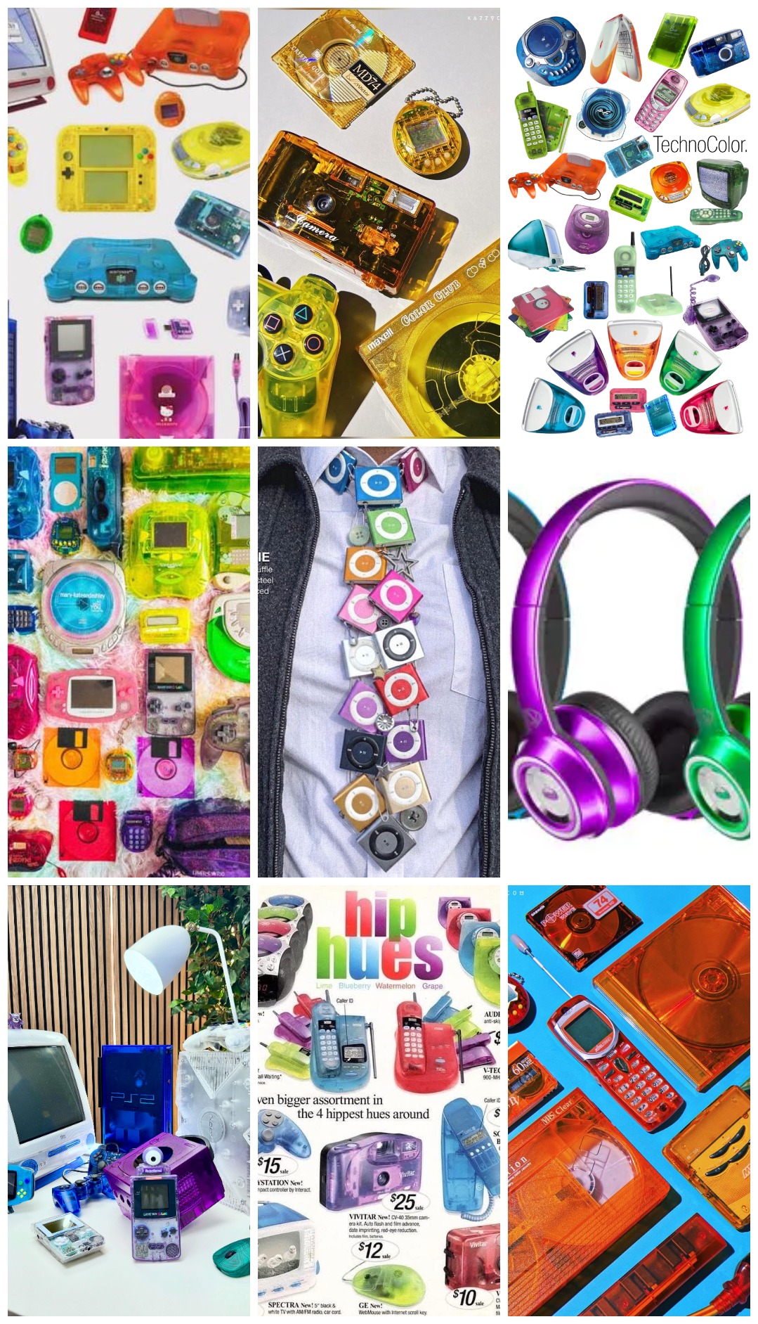 Blobject grid